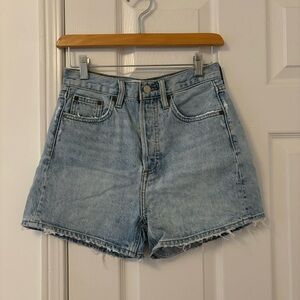 Aritzia Denim Forum Joni Loose Jean Shorts